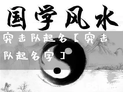 突击队起名【突击队起名字】_https://www.dao-sheng-yuan.com_风水_第1张