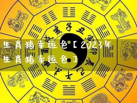 生肖猪幸运色【2023年生肖猪幸运色】_https://www.dao-sheng-yuan.com_生肖属相_第1张