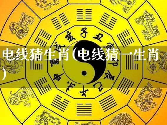 电线猜生肖(电线猜一生肖)_https://www.dao-sheng-yuan.com_生肖属相_第1张