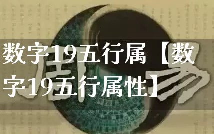 数字19五行属【数字19五行属性】_https://www.dao-sheng-yuan.com_五行_第1张