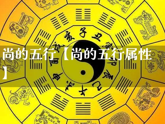 尚的五行【尚的五行属性】_https://www.dao-sheng-yuan.com_五行_第1张