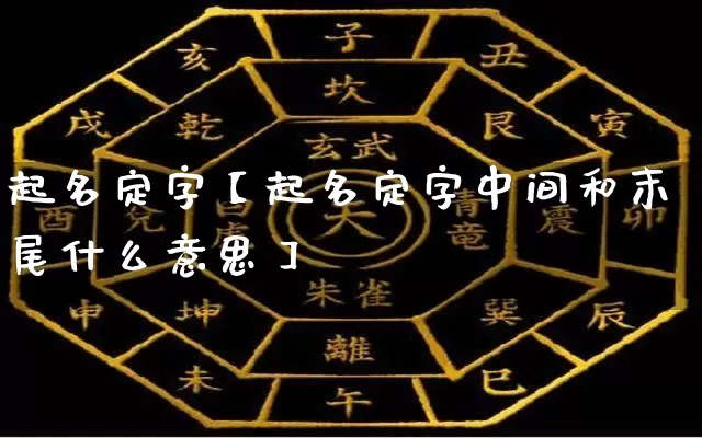 起名定字【起名定字中间和末尾什么意思】_https://www.dao-sheng-yuan.com_起名_第1张