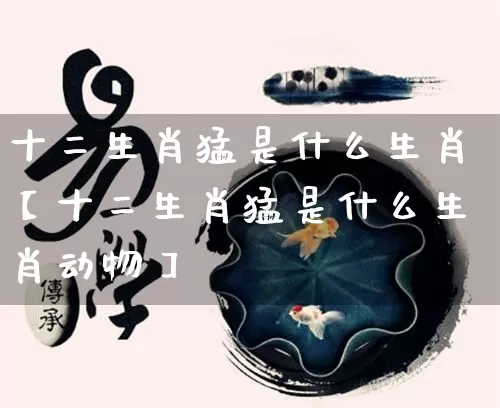 十二生肖猛是什么生肖【十二生肖猛是什么生肖动物】_https://www.dao-sheng-yuan.com_生肖属相_第1张