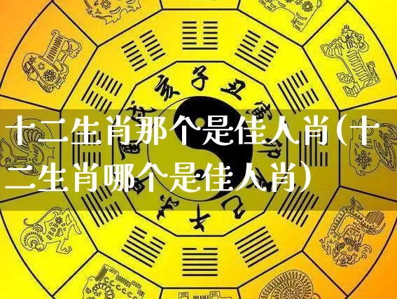 十二生肖那个是佳人肖(十二生肖哪个是佳人肖)_https://www.dao-sheng-yuan.com_生肖属相_第1张