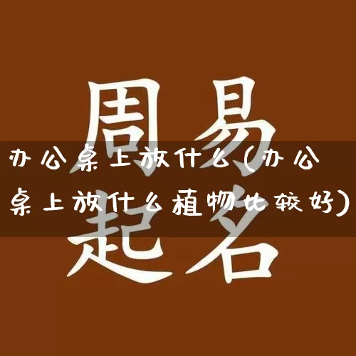 办公桌上放什么(办公桌上放什么植物比较好)_https://www.dao-sheng-yuan.com_生肖属相_第1张