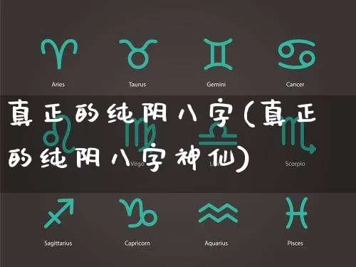 真正的纯阴八字(真正的纯阴八字神仙)_https://www.dao-sheng-yuan.com_八字_第1张