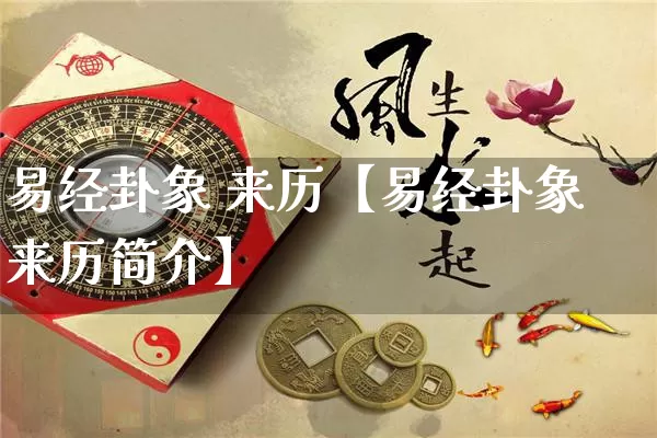 易经卦象 来历【易经卦象来历简介】_https://www.dao-sheng-yuan.com_易经_第1张