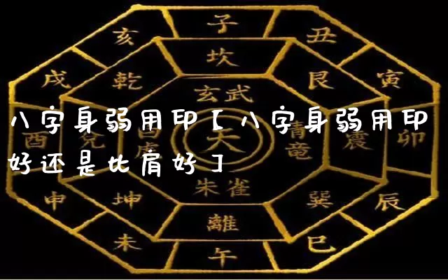 八字身弱用印【八字身弱用印好还是比肩好】_https://www.dao-sheng-yuan.com_八字_第1张